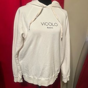 Vicolo basic pullover sweatshirt/hoodie pit to pit 22